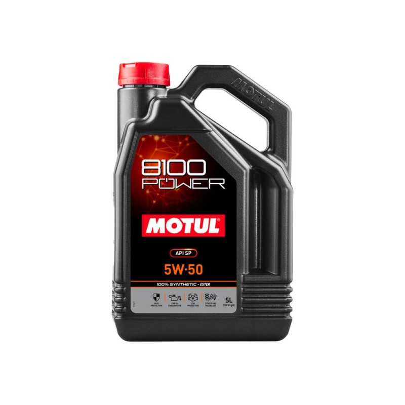 Λάδι MOTUL 8100 POWER 5W-50 5L