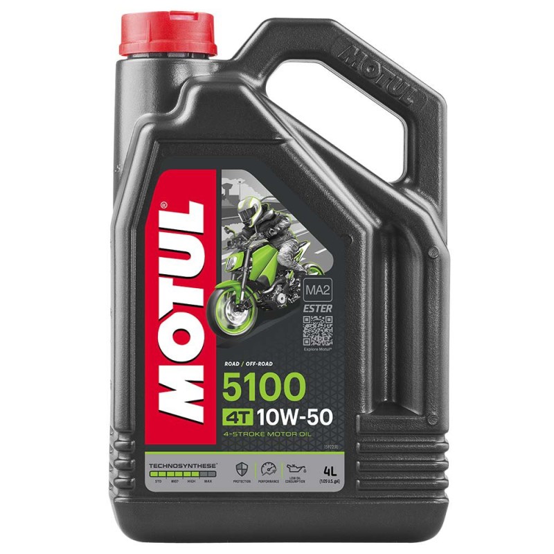 Λάδι MOTUL 5100 10W50 4T 4L