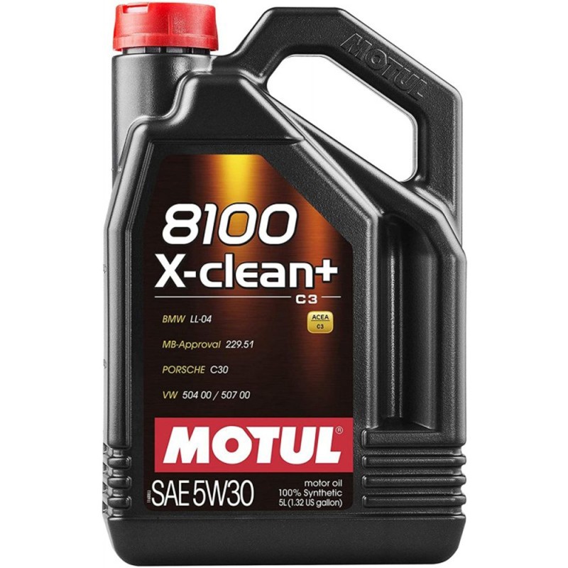 Λάδι MOTUL 8100 X-clean+ 5W30 5L
