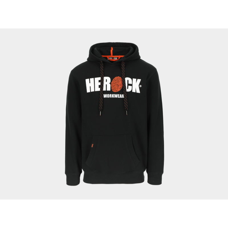 Φούτερ HERO HOODED SWEATER ΜΑΥΡΟ XLARGE - HEROCK