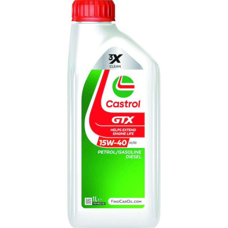 Λάδι CASTROL 15W40 GTX 1L