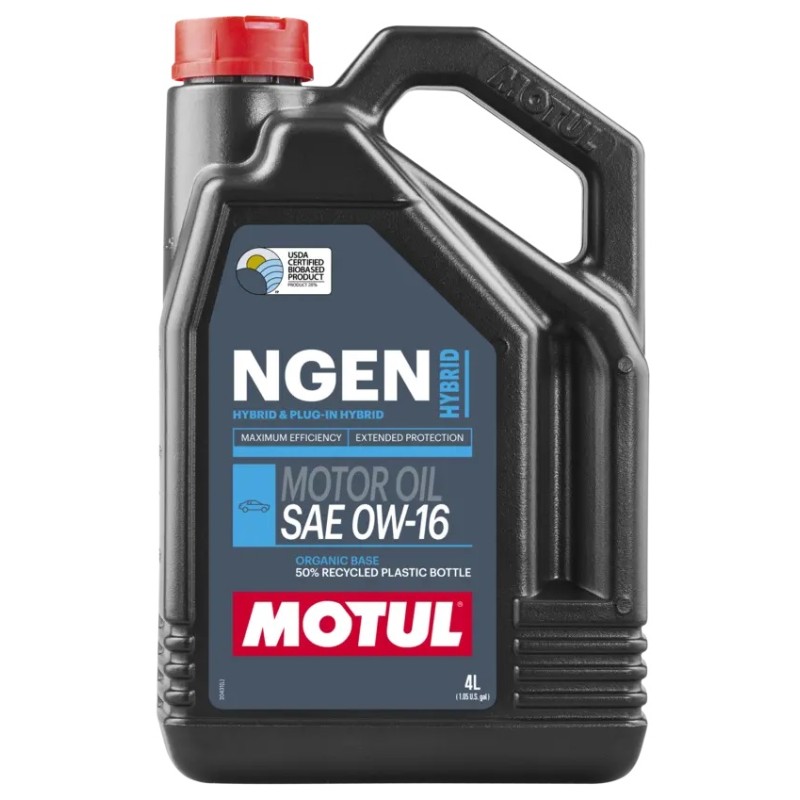 Λάδι Αυτοκινήτου NGen Hybrid 0W-16 4lt