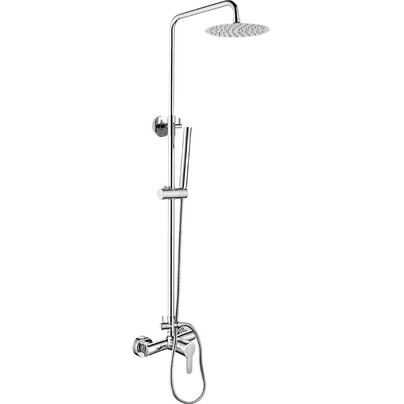 SUNNY FIXED SHOWER COLUMN WITH BATTERY & SHOWER SET BORMANN BTW3355 SUNNY FIXED SHOWER COLUMN WITH BATTERY & SHOWER SET BORMANN BTW3355