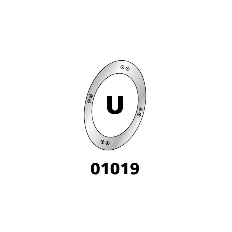 U ΠΛΑΙΣΙΟ ΤΑΧΥΤΗΤΩΝ ΝΙΚΕΛ LAMPA - 1 TEM. - Lampa - L0101.9 U ΠΛΑΙΣΙΟ ΤΑΧΥΤΗΤΩΝ ΝΙΚΕΛ LAMPA - 1 TEM. - Lampa - L0101.9