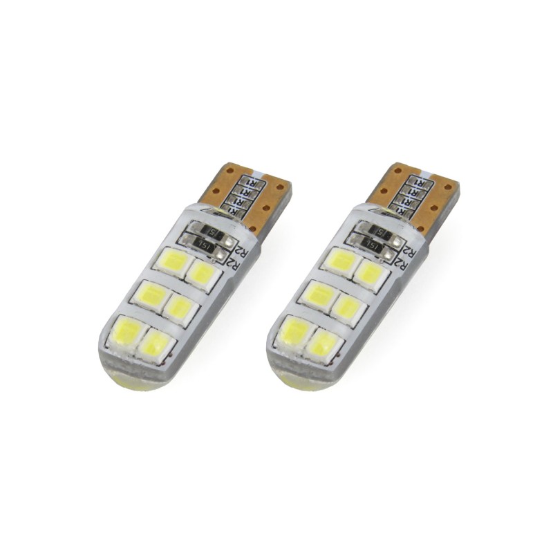 T10 ΛΑΜΠΑΚΙ STANDARD LED SILCA 12V - 1,5W - 5600K - 12LED (ΛΕΥΚΟ/ΨΥΧΡΟ) AMiO - 2 ΤΕΜ. - Amio - 01095/AM T10 ΛΑΜΠΑΚΙ STANDARD LED SILCA 12V - 1,5W - 5600K - 12LED (ΛΕΥΚΟ/ΨΥΧΡΟ) AMiO - 2 ΤΕΜ. - Amio - 01095/AM