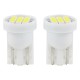 T10 W5W 12V W2,1x9,5d ΛΕΥΚΟ 5.600K 3SMDx7020 (ΚΑΡΦΩΤΟ) 2ΤΕΜ. - Amio - 01096/AM