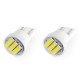 T10 W5W 12V W2,1x9,5d ΛΕΥΚΟ 5.600K 3SMDx7020 (ΚΑΡΦΩΤΟ) 2ΤΕΜ. - Amio - 01096/AM