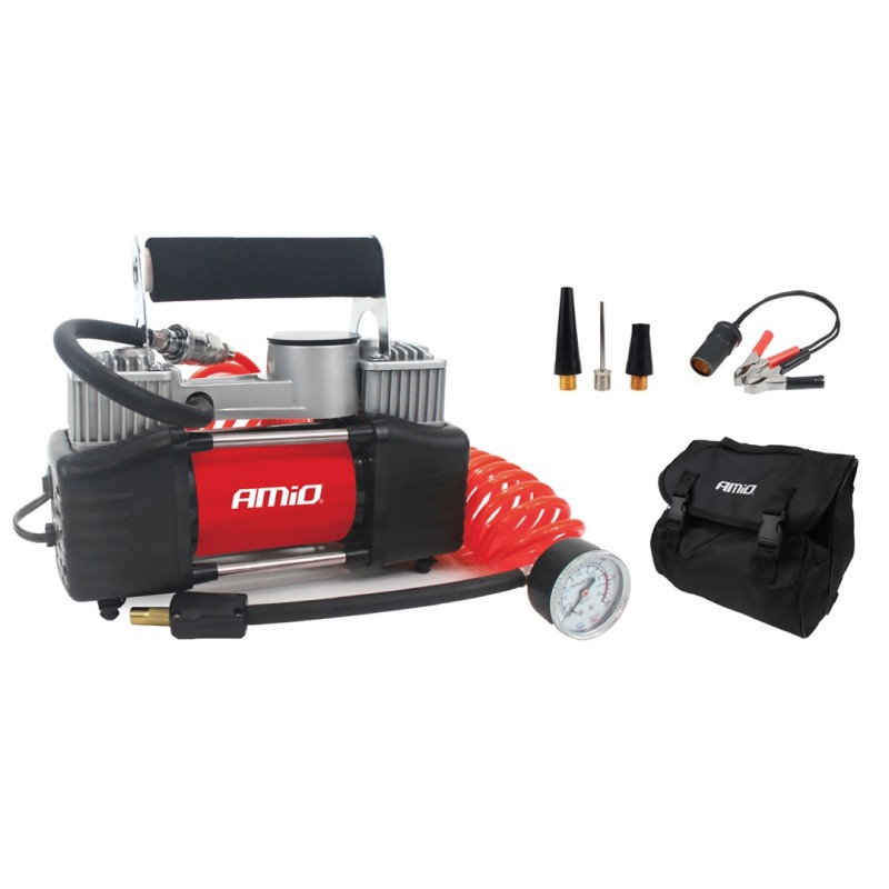 ΚΟΜΠΡΕΣΕΡ ΑΕΡΑ ΕΛΑΣΤΙΚΩΝ ΜΕΤΑΛΛΙΚΟ 12V 150psi 10bar ΜΕ ΦΙΣ ΑΝΑΠΤΗΡΑ ΚΑΙ ΚΑΛΩΔΙΟ AMiO – 1 ΤΕΜ. - Amio - 01136/AM ΚΟΜΠΡΕΣΕΡ ΑΕΡΑ ΕΛΑΣΤΙΚΩΝ ΜΕΤΑΛΛΙΚΟ 12V 150psi 10bar ΜΕ ΦΙΣ ΑΝΑΠΤΗΡΑ ΚΑΙ ΚΑΛΩΔΙΟ AMiO – 1 ΤΕΜ. - Amio - 01136/AM