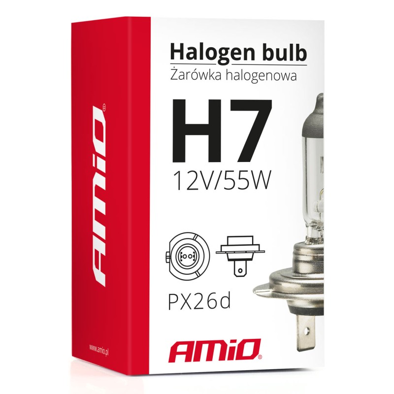 H7 12V 55W PX26d LUMITEC ΑΛΟΓΟΝΟΥ AMIO - 1 ΤΕΜ. - Amio - 01156/AM H7 12V 55W PX26d LUMITEC ΑΛΟΓΟΝΟΥ AMIO - 1 ΤΕΜ. - Amio - 01156/AM