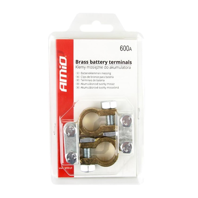 ΠΟΛΟΙ ΜΠΑΤΑΡΙΑΣ 600AMP AMiO - 2 ΤΕΜ. - Amio - 01161/AM ΠΟΛΟΙ ΜΠΑΤΑΡΙΑΣ 600AMP AMiO - 2 ΤΕΜ. - Amio - 01161/AM
