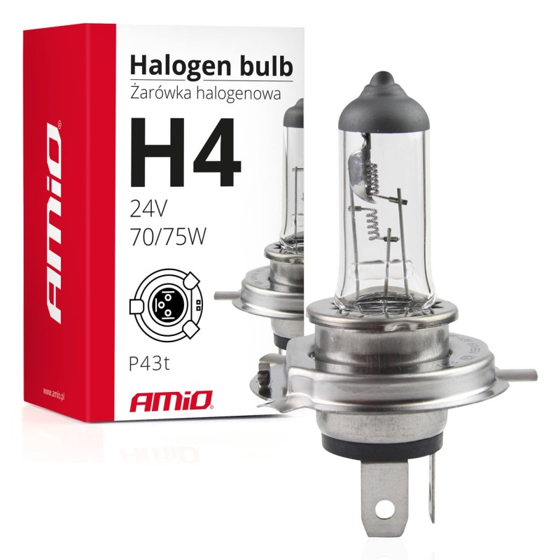 H4 24V 70/75W P43t LUMITEC ΑΛΟΓΟΝΟΥ AMIO - 1 ΤΕΜ. - Amio - 01267/AM H4 24V 70/75W P43t LUMITEC ΑΛΟΓΟΝΟΥ AMIO - 1 ΤΕΜ. - Amio - 01267/AM