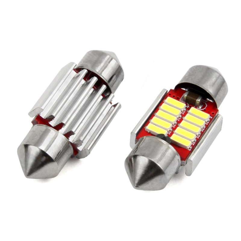 ΛΑΜΠΑΚΙΑ ΠΛΑΦΟΝΙΕΡΑΣ 31mm 12/24V 2W 5600K 10LED CANBUS FESTOON (ΛΕΥΚΟ) AMiO - 2 ΤΕΜ. - Amio - 01288/AM ΛΑΜΠΑΚΙΑ ΠΛΑΦΟΝΙΕΡΑΣ 31mm 12/24V 2W 5600K 10LED CANBUS FESTOON (ΛΕΥΚΟ) AMiO - 2 ΤΕΜ. - Amio - 01288/AM