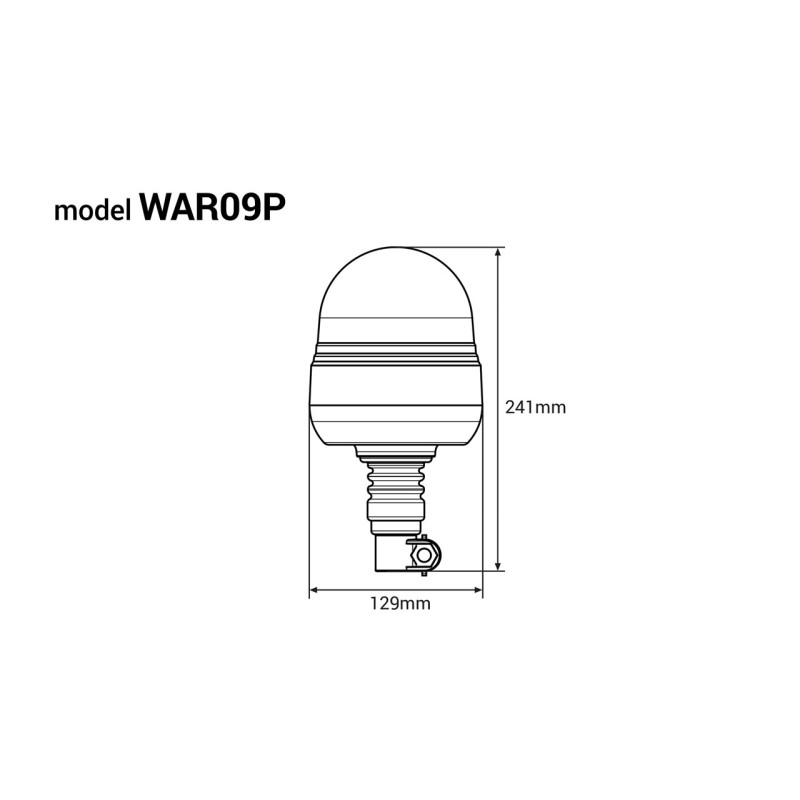 ΦΑΡΟΣ ΠΕΡΙΣΤΡΕΦΟΜΕΝΟΣ W02P 12/24V 39SMD LED ΕΛΑΣΤΙΚΟΣ ΒΙΔΩΤΟΣ ΠΟΡΤΟΚΑΛΙ 129x241mm - Amio - 01501/AM ΦΑΡΟΣ ΠΕΡΙΣΤΡΕΦΟΜΕΝΟΣ W02P 12/24V 39SMD LED ΕΛΑΣΤΙΚΟΣ ΒΙΔΩΤΟΣ ΠΟΡΤΟΚΑΛΙ 129x241mm - Amio - 01501/AM