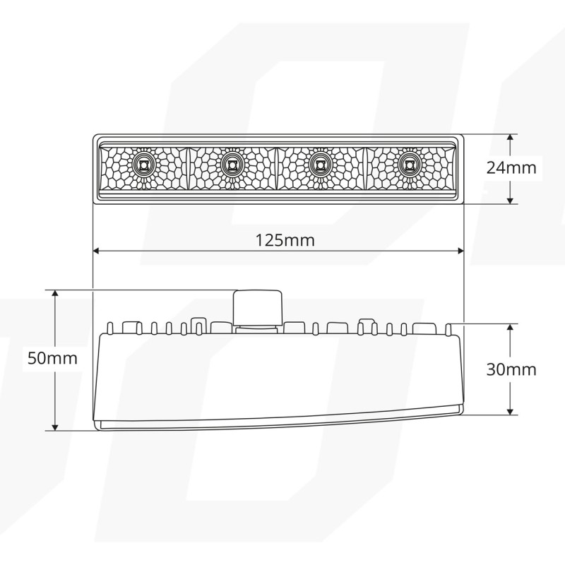 ΦΩΤΑ ΗΜΕΡΑΣ DRL 540HP PRO 12/24V 6W 4xSMD LED 800lm 125x24x50>30mm 2ΤΕΜ - Amio - 01528/AM ΦΩΤΑ ΗΜΕΡΑΣ DRL 540HP PRO 12/24V 6W 4xSMD LED 800lm 125x24x50>30mm 2ΤΕΜ - Amio - 01528/AM