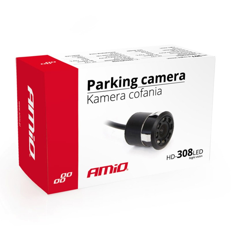 ΚΑΜΕΡΑ ΟΠΙΣΘΟΠΟΡΕΙΑΣ NIGHT VISION ΜΕ LED Φ18-22mm 12V 720p AMIO - 1 ΤΕΜ. - Amio - 01595/AM ΚΑΜΕΡΑ ΟΠΙΣΘΟΠΟΡΕΙΑΣ NIGHT VISION ΜΕ LED Φ18-22mm 12V 720p AMIO - 1 ΤΕΜ. - Amio - 01595/AM