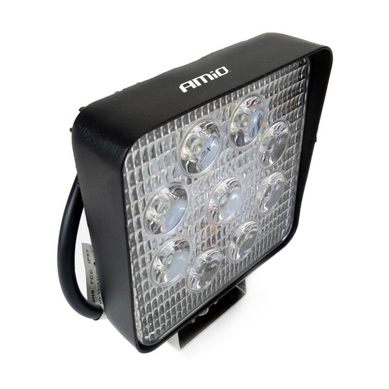 ΠΡΟΒΟΛΕΑΣ ΕΡΓΑΣΙΑΣ ΤΕΤΡΑΓΩΝΟΣ AWL03 FLAT 2200lm 9/60V - 27W - 6000K - 9 LED - 106x106x32mm AMiO - 1 ΤΕΜ. - Amio - 01614/AM ΠΡΟΒΟΛΕΑΣ ΕΡΓΑΣΙΑΣ ΤΕΤΡΑΓΩΝΟΣ AWL03 FLAT 2200lm 9/60V - 27W - 6000K - 9 LED - 106x106x32mm AMiO - 1 ΤΕΜ. - Amio - 01614/AM