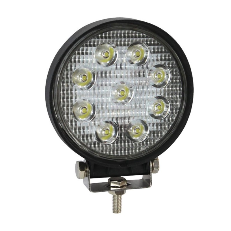 ΠΡΟΒΟΛΕΑΣ ΕΡΓΑΣΙΑΣ ΣΤΡΟΓΓΥΛΟΣ AWL04 FLAT 2200lm 9/60V - 27W - 6000K - 9 LED - 115x35mm AMiO - 1 ΤΕΜ. - Amio - 01615/AM