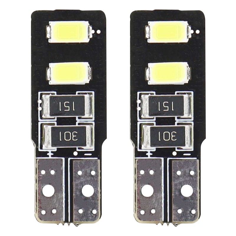 T10 W5W 12V W2,1x9,5d ΛΕΥΚΟ 5.600K 4SMDx5730 (ΚΑΡΦΩΤΟ - CAN-BUS) 2ΤΕΜ. - Amio - 01630/AM T10 W5W 12V W2,1x9,5d ΛΕΥΚΟ 5.600K 4SMDx5730 (ΚΑΡΦΩΤΟ - CAN-BUS) 2ΤΕΜ. - Amio - 01630/AM
