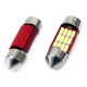 ΛΑΜΠΑΚΙΑ ΠΛΑΦΟΝΙΕΡΑΣ 31mm 12V 5.600K 12xSMD 4014 LED CAN-BUS  AMIO - 2 ΤΕΜ. - Amio - 01631/AM