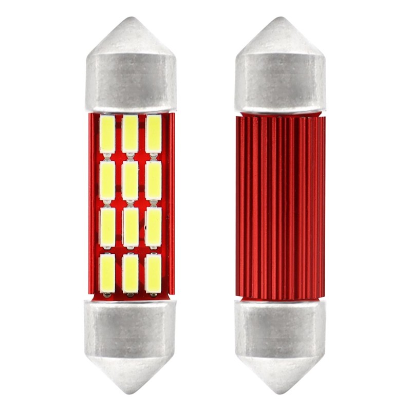 ΛΑΜΠΑΚΙΑ ΠΛΑΦΟΝΙΕΡΑΣ 36mm 12V 5.600K 12xSMD 4014 LED CAN-BUS AMIO - 2 ΤΕΜ. - Amio - 01632/AM ΛΑΜΠΑΚΙΑ ΠΛΑΦΟΝΙΕΡΑΣ 36mm 12V 5.600K 12xSMD 4014 LED CAN-BUS AMIO - 2 ΤΕΜ. - Amio - 01632/AM
