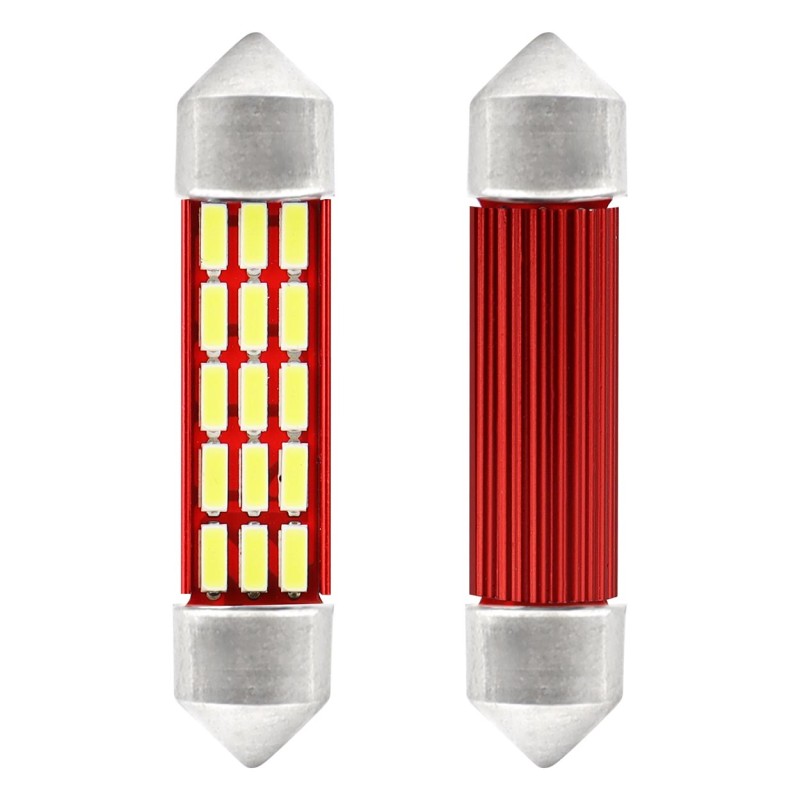 ΛΑΜΠΑΚΙΑ ΠΛΑΦΟΝΙΕΡΑΣ 41mm 12V 5.600K 20xSMD 4014 LED CAN-BUS AMIO - 2 ΤΕΜ. - Amio - 01634/AM ΛΑΜΠΑΚΙΑ ΠΛΑΦΟΝΙΕΡΑΣ 41mm 12V 5.600K 20xSMD 4014 LED CAN-BUS AMIO - 2 ΤΕΜ. - Amio - 01634/AM