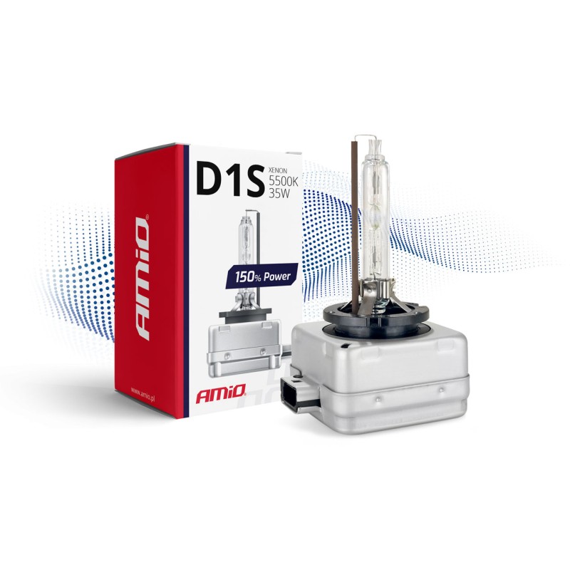 D1S 12V 5.500k 35W ΑΝΤΑΛΛΑΚΤΙΚΗ ΛΑΜΠΑ 150% POWER ΑΜΙΟ - 1 ΤΕΜ. - Amio - 01968/AM D1S 12V 5.500k 35W ΑΝΤΑΛΛΑΚΤΙΚΗ ΛΑΜΠΑ 150% POWER ΑΜΙΟ - 1 ΤΕΜ. - Amio - 01968/AM