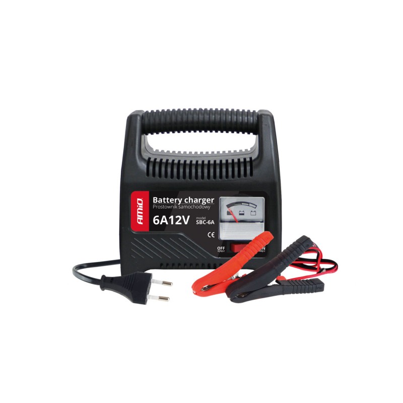 ΦΟΡΤΙΣΤΗΣ ΜΠΑΤΑΡΙΑΣ 12V 6A - Amio - 02085/AM ΦΟΡΤΙΣΤΗΣ ΜΠΑΤΑΡΙΑΣ 12V 6A - Amio - 02085/AM