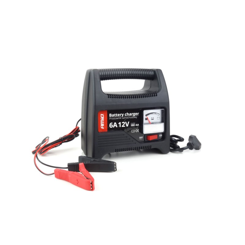 ΦΟΡΤΙΣΤΗΣ ΜΠΑΤΑΡΙΑΣ 12V 6A - Amio - 02085/AM ΦΟΡΤΙΣΤΗΣ ΜΠΑΤΑΡΙΑΣ 12V 6A - Amio - 02085/AM