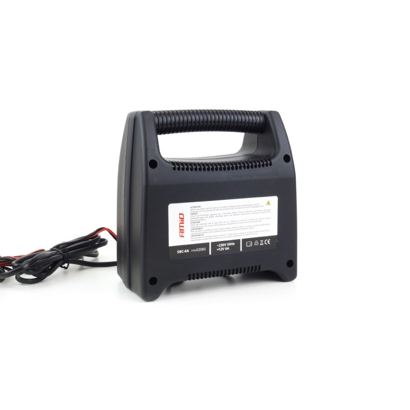 ΦΟΡΤΙΣΤΗΣ ΜΠΑΤΑΡΙΑΣ 12V 6A - Amio - 02085/AM ΦΟΡΤΙΣΤΗΣ ΜΠΑΤΑΡΙΑΣ 12V 6A - Amio - 02085/AM