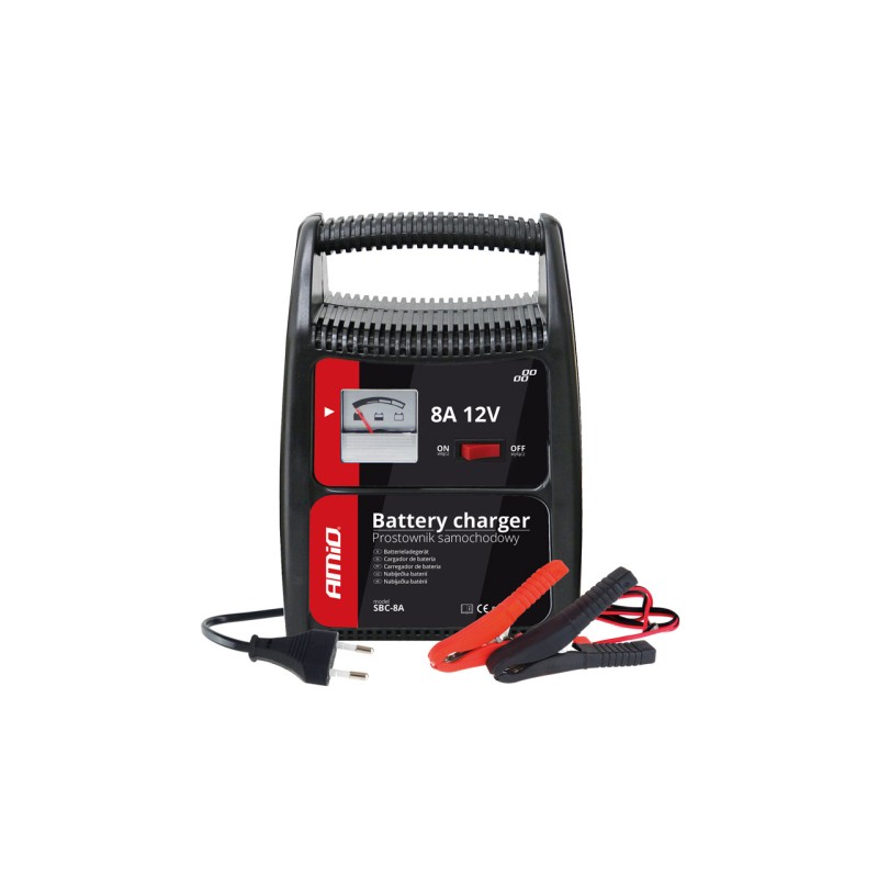 ΦΟΡΤΙΣΤΗΣ ΜΠΑΤΑΡΙΑΣ 12V 8A - Amio - 02086/AM ΦΟΡΤΙΣΤΗΣ ΜΠΑΤΑΡΙΑΣ 12V 8A - Amio - 02086/AM