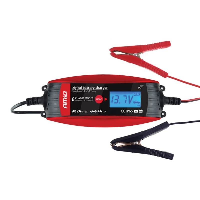 ΦΟΡΤΙΣΤΗΣ ΜΠΑΤΑΡΙΑΣ 2A/4A LCD 6/12V 1.2-120Ah AMiO - 1 ΤΕΜ. - Amio - 02088/AM ΦΟΡΤΙΣΤΗΣ ΜΠΑΤΑΡΙΑΣ 2A/4A LCD 6/12V 1.2-120Ah AMiO - 1 ΤΕΜ. - Amio - 02088/AM