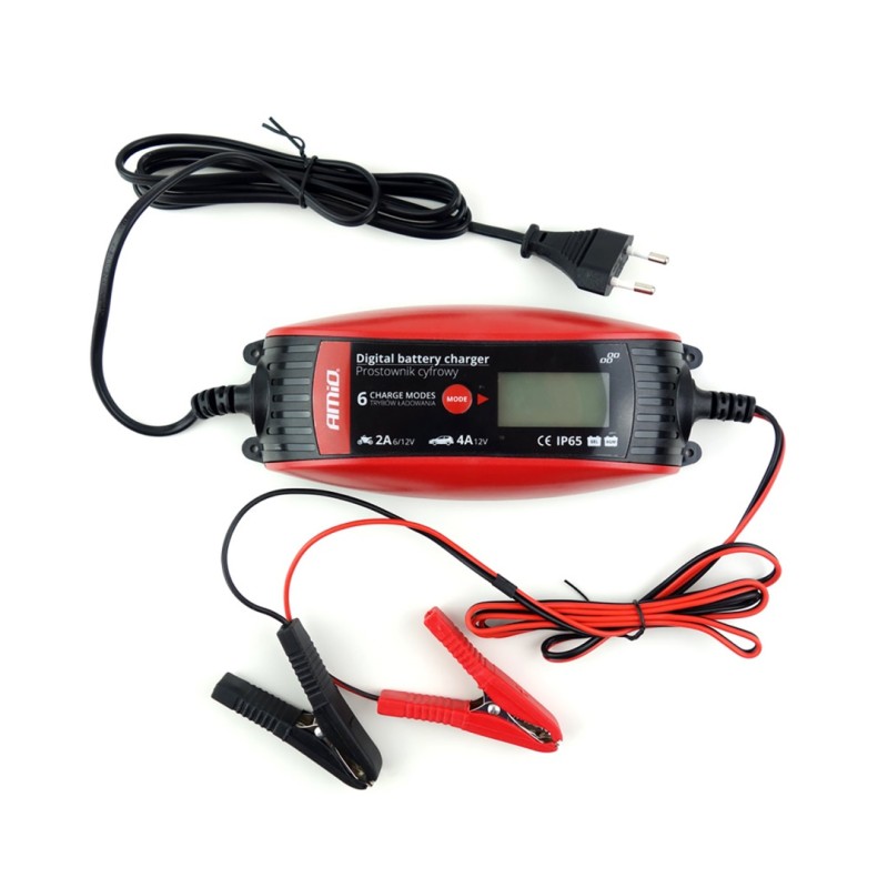 ΦΟΡΤΙΣΤΗΣ ΜΠΑΤΑΡΙΑΣ 2A/4A LCD 6/12V 1.2-120Ah AMiO - 1 ΤΕΜ. - Amio - 02088/AM ΦΟΡΤΙΣΤΗΣ ΜΠΑΤΑΡΙΑΣ 2A/4A LCD 6/12V 1.2-120Ah AMiO - 1 ΤΕΜ. - Amio - 02088/AM