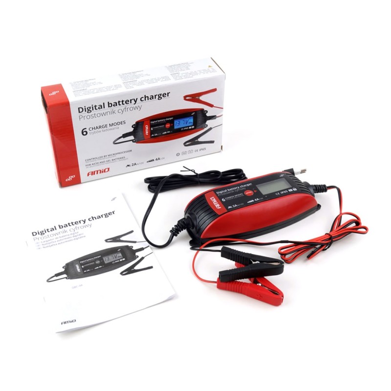 ΦΟΡΤΙΣΤΗΣ ΜΠΑΤΑΡΙΑΣ 2A/4A LCD 6/12V 1.2-120Ah AMiO - 1 ΤΕΜ. - Amio - 02088/AM ΦΟΡΤΙΣΤΗΣ ΜΠΑΤΑΡΙΑΣ 2A/4A LCD 6/12V 1.2-120Ah AMiO - 1 ΤΕΜ. - Amio - 02088/AM