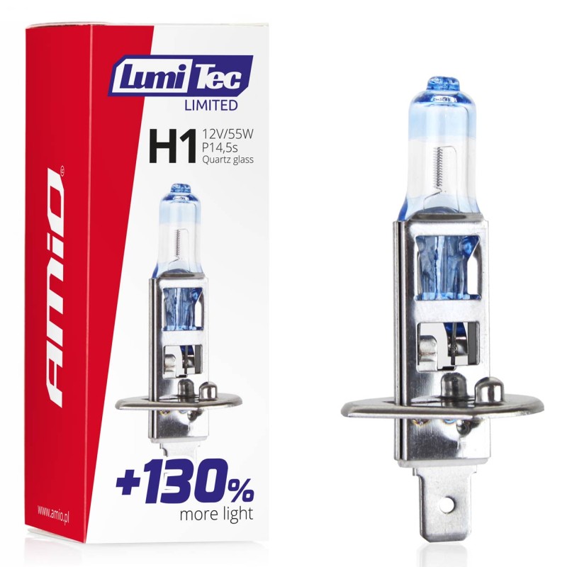 H1 12V 55W P14,5s LUMITEC LIMITED +130% UP TO 40m AMIO - 1 ΤΕΜ. - Amio - 02130/AM H1 12V 55W P14,5s LUMITEC LIMITED +130% UP TO 40m AMIO - 1 ΤΕΜ. - Amio - 02130/AM