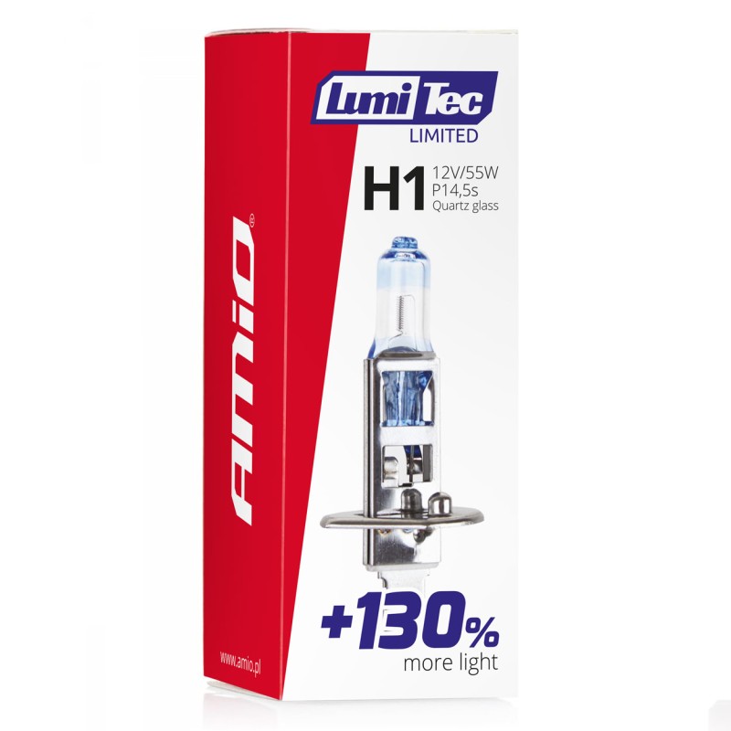 H1 12V 55W P14,5s LUMITEC LIMITED +130% UP TO 40m AMIO - 1 ΤΕΜ. - Amio - 02130/AM H1 12V 55W P14,5s LUMITEC LIMITED +130% UP TO 40m AMIO - 1 ΤΕΜ. - Amio - 02130/AM
