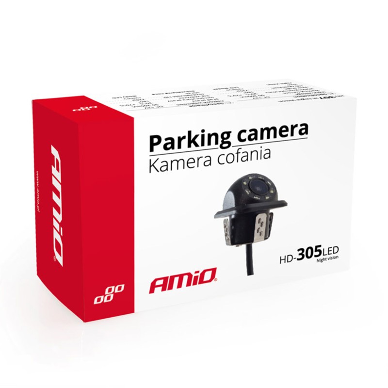ΚΑΜΕΡΑ ΟΠΙΣΘΟΠΟΡΕΙΑΣ ΜΕ LED NIGHT VISION 18mm HD-305 AMIO - 1 ΤΕΜ. - Amio - 02165/AM ΚΑΜΕΡΑ ΟΠΙΣΘΟΠΟΡΕΙΑΣ ΜΕ LED NIGHT VISION 18mm HD-305 AMIO - 1 ΤΕΜ. - Amio - 02165/AM