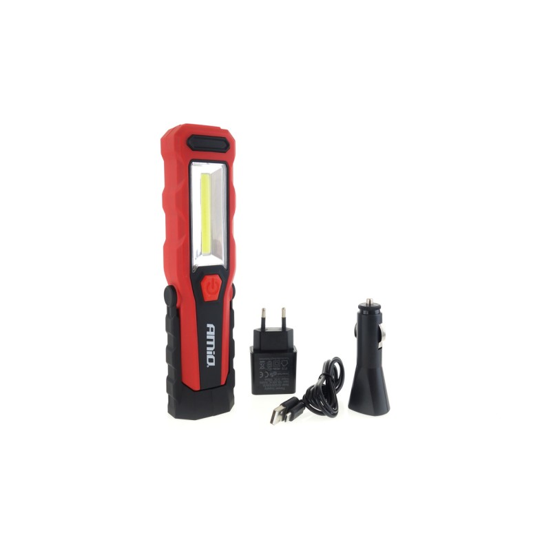 ΦΑΚΟΣ WT02 12/24/230V/MICRO USB COB LED 150/300lm 3W ΜΕ ΜΑΓΝΗΤΙΚΗ ΒΑΣΗ+ΓΑΝΤΖΟΣ - Amio - 02171/AM ΦΑΚΟΣ WT02 12/24/230V/MICRO USB COB LED 150/300lm 3W ΜΕ ΜΑΓΝΗΤΙΚΗ ΒΑΣΗ+ΓΑΝΤΖΟΣ - Amio - 02171/AM