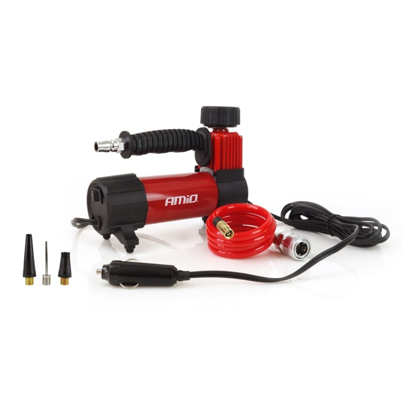 ΚΟΜΠΡΕΣΕΡ ΑΕΡΑ ΕΛΑΣΤΙΚΩΝ ΜΕΤΑΛΛΙΚΟ ACOMP-05 12V 100psi 7bar 28l/min ΜΕ ΦΙΣ ΑΝΑΠΤΗΡΑ ΚΑΙΚΑΛΩΔΙΟ 300cm AMiO - 1 ΤΕΜ. - Amio - 02179/AM ΚΟΜΠΡΕΣΕΡ ΑΕΡΑ ΕΛΑΣΤΙΚΩΝ ΜΕΤΑΛΛΙΚΟ ACOMP-05 12V 100psi 7bar 28l/min ΜΕ ΦΙΣ ΑΝΑΠΤΗΡΑ ΚΑΙΚΑΛΩΔΙΟ 300cm AMiO - 1 ΤΕΜ. - Amio - 02179/AM
