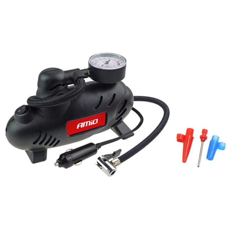 ΚΟΜΠΡΕΣΕΡ ΑΕΡΑ ΕΛΑΣΤΙΚΩΝ ΠΛΑΣΤΙΚΟ ACOMP-07 12V 250psi 17bar 9l/min ΜΕ ΦΙΣ ΑΝΑΠΤΗΡΑ ΚΑΙ ΔΙΑΚΟΠΤΗ & ΚΑΛΩΔΙΟ 3Μ ΑΜΙΟ - 1 Τεμ. - Amio - 02181/AM ΚΟΜΠΡΕΣΕΡ ΑΕΡΑ ΕΛΑΣΤΙΚΩΝ ΠΛΑΣΤΙΚΟ ACOMP-07 12V 250psi 17bar 9l/min ΜΕ ΦΙΣ ΑΝΑΠΤΗΡΑ ΚΑΙ ΔΙΑΚΟΠΤΗ & ΚΑΛΩΔΙΟ 3Μ ΑΜΙΟ - 1 Τεμ. - Amio - 02181/AM