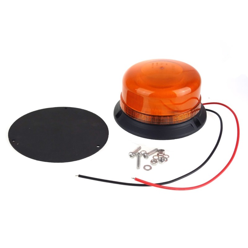 ΦΑΡΟΣ W03B 12V/24V 36LED ΒΙΔΩΤΟΣ (3 ΒΙΔΕΣ) ΠΟΡΤΟΚΑΛΙ IP56 136X68MM AMiO - 1 ΤΕΜ. - Amio - 02296/AM