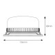 ΦΑΡΟΣ W03B 12V/24V 36LED ΒΙΔΩΤΟΣ (3 ΒΙΔΕΣ) ΠΟΡΤΟΚΑΛΙ IP56 136X68MM AMiO - 1 ΤΕΜ. - Amio - 02296/AM