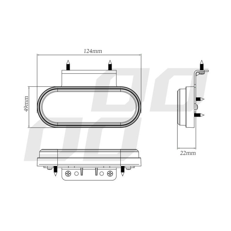 ΦΩΣ ΟΓΚΟΥ ΦΟΡΤΗΓΟΥ LED ΠΟΡΤΟΚΑΛΙ ΟΒΑΛ 10-30V 124x49x22mm ΑΔΙΑΒΡΟΧΟ OM-01-O AMIO 1ΤΕΜ. - Amio - 02374/AM ΦΩΣ ΟΓΚΟΥ ΦΟΡΤΗΓΟΥ LED ΠΟΡΤΟΚΑΛΙ ΟΒΑΛ 10-30V 124x49x22mm ΑΔΙΑΒΡΟΧΟ OM-01-O AMIO 1ΤΕΜ. - Amio - 02374/AM