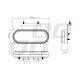 ΦΩΣ ΟΓΚΟΥ ΦΟΡΤΗΓΟΥ LED ΠΟΡΤΟΚΑΛΙ ΟΒΑΛ 10-30V 124x49x22mm ΑΔΙΑΒΡΟΧΟ OM-01-O AMIO 1ΤΕΜ. - Amio - 02374/AM ΦΩΣ ΟΓΚΟΥ ΦΟΡΤΗΓΟΥ LED ΠΟΡΤΟΚΑΛΙ ΟΒΑΛ 10-30V 124x49x22mm ΑΔΙΑΒΡΟΧΟ OM-01-O AMIO 1ΤΕΜ. - Amio - 02374/AM