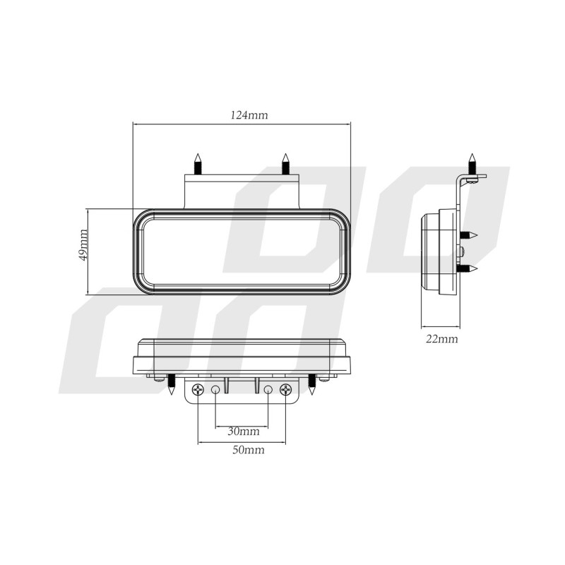 ΦΩΣ ΟΓΚΟΥ ΦΟΡΤΗΓΟΥ LED ΠΟΡΤΟΚΑΛΙ 10-30V 124x49x22mm ΑΔΙΑΒΡΟΧΟ OM-02-O AMIO 1ΤΕΜ. - Amio - 02376/AM ΦΩΣ ΟΓΚΟΥ ΦΟΡΤΗΓΟΥ LED ΠΟΡΤΟΚΑΛΙ 10-30V 124x49x22mm ΑΔΙΑΒΡΟΧΟ OM-02-O AMIO 1ΤΕΜ. - Amio - 02376/AM