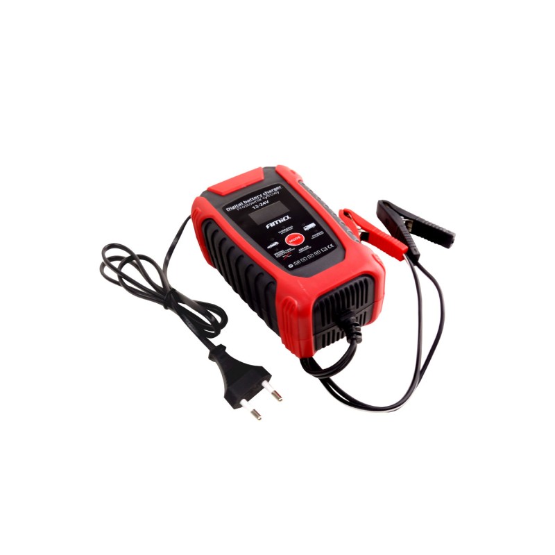 ΦΟΡΤΙΣΤΗΣ ΜΠΑΤΑΡΙΑΣ ΨΗΦΙΑΚΟΣ 12/24V 6/3A - Amio - 02379/AM ΦΟΡΤΙΣΤΗΣ ΜΠΑΤΑΡΙΑΣ ΨΗΦΙΑΚΟΣ 12/24V 6/3A - Amio - 02379/AM
