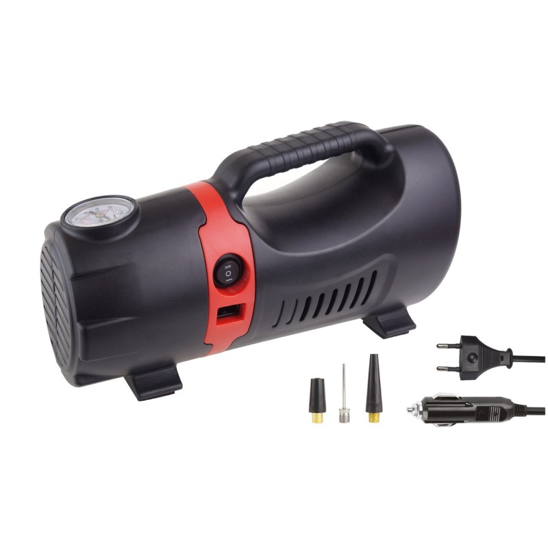 ΚΟΜΠΡΕΣΕΡ ΑΕΡΑ ΕΛΑΣΤΙΚΩΝ 230/12V 150psi 10bar ΜΕ ΦΙΣ ΑΝΑΠΤΗΡΑ & LED ΦΑΚΟ & ΚΑΛΩΔΙΟ - Amio - 02383/AM ΚΟΜΠΡΕΣΕΡ ΑΕΡΑ ΕΛΑΣΤΙΚΩΝ 230/12V 150psi 10bar ΜΕ ΦΙΣ ΑΝΑΠΤΗΡΑ & LED ΦΑΚΟ & ΚΑΛΩΔΙΟ - Amio - 02383/AM