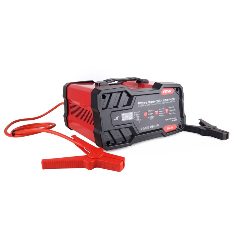 ΕΚΚΙΝΗΤΗΣ/ΦΟΡΤΙΣΤΗΣ ΜΠΑΤΑΡΙΑΣ 12/24V 12A (75Α START ENGINE) ΜΕ TESTER ΚΑΙ ΠΡΟΣΤΑΣΙΑ ΥΠΕΡΦΟΡΤΩΣΗΣ AMiO – 1 ΤΕΜ. - Amio - 02400/AM ΕΚΚΙΝΗΤΗΣ/ΦΟΡΤΙΣΤΗΣ ΜΠΑΤΑΡΙΑΣ 12/24V 12A (75Α START ENGINE) ΜΕ TESTER ΚΑΙ ΠΡΟΣΤΑΣΙΑ ΥΠΕΡΦΟΡΤΩΣΗΣ AMiO – 1 ΤΕΜ. - Amio - 02400/AM
