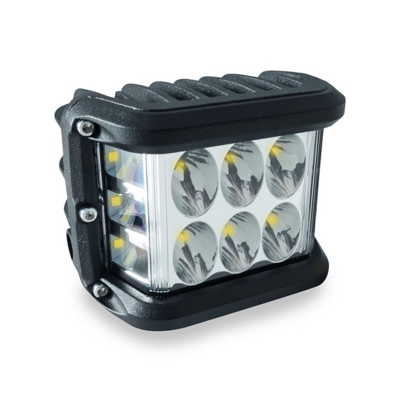 ΠΡΟΒΟΛΕΑΣ ΕΡΓΑΣΙΑΣ WORKING LAMP 12LED 3030 9-36V 2880lm 6000K 110x75mm AWL08 AMIO – 1 ΤΕΜ. - Amio - 02422/AM