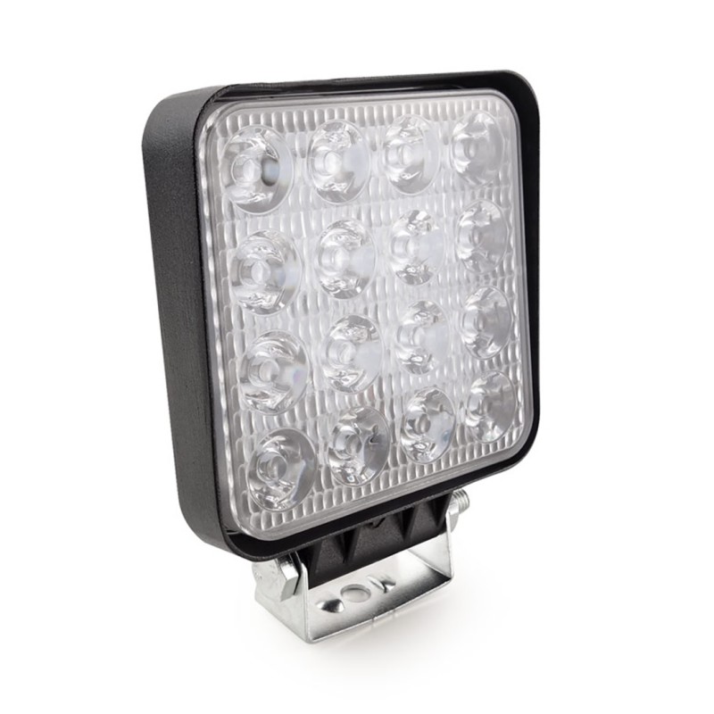 ΠΡΟΒΟΛΕΑΣ ΕΡΓΑΣΙΑΣ WORKING LAMP FLOOD 16LED 3030 9-36V 3840lm 6000K 110x110mm AWL10 AMIO – 1 ΤΕΜ. - Amio - 02424/AM