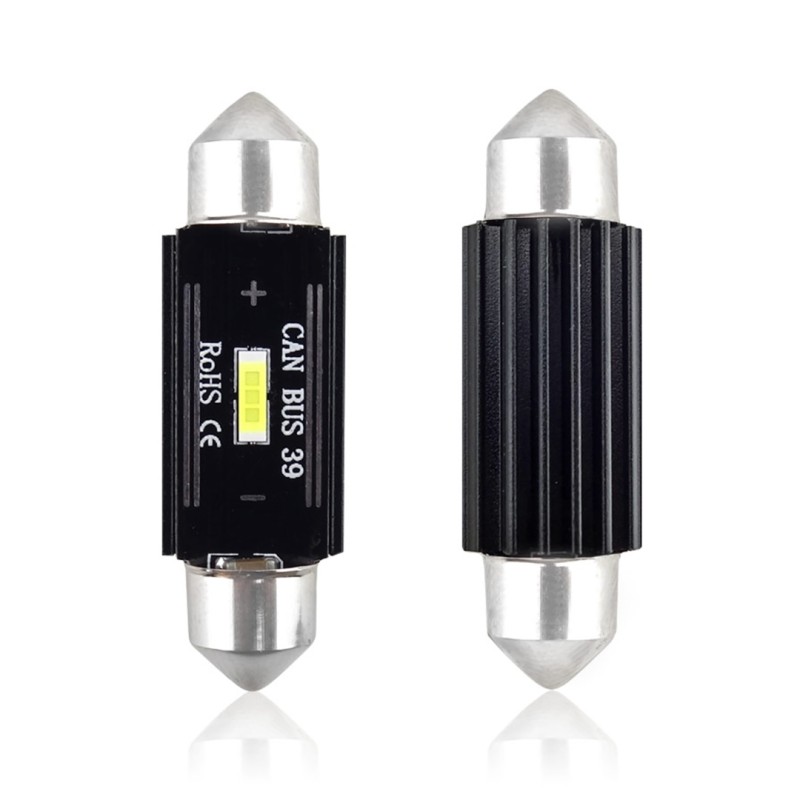 ΛΑΜΠΑΚΙΑ ΠΛΑΦΟΝΙΕΡΑΣ 39mm 12/24V 3,1W 5600K 1LED ULTRA BRIGHT CAN-BUS FESTOON (ΛΕΥΚΟ) AMiO - 2 ΤΕΜ. - Amio - 02443/AM ΛΑΜΠΑΚΙΑ ΠΛΑΦΟΝΙΕΡΑΣ 39mm 12/24V 3,1W 5600K 1LED ULTRA BRIGHT CAN-BUS FESTOON (ΛΕΥΚΟ) AMiO - 2 ΤΕΜ. - Amio - 02443/AM
